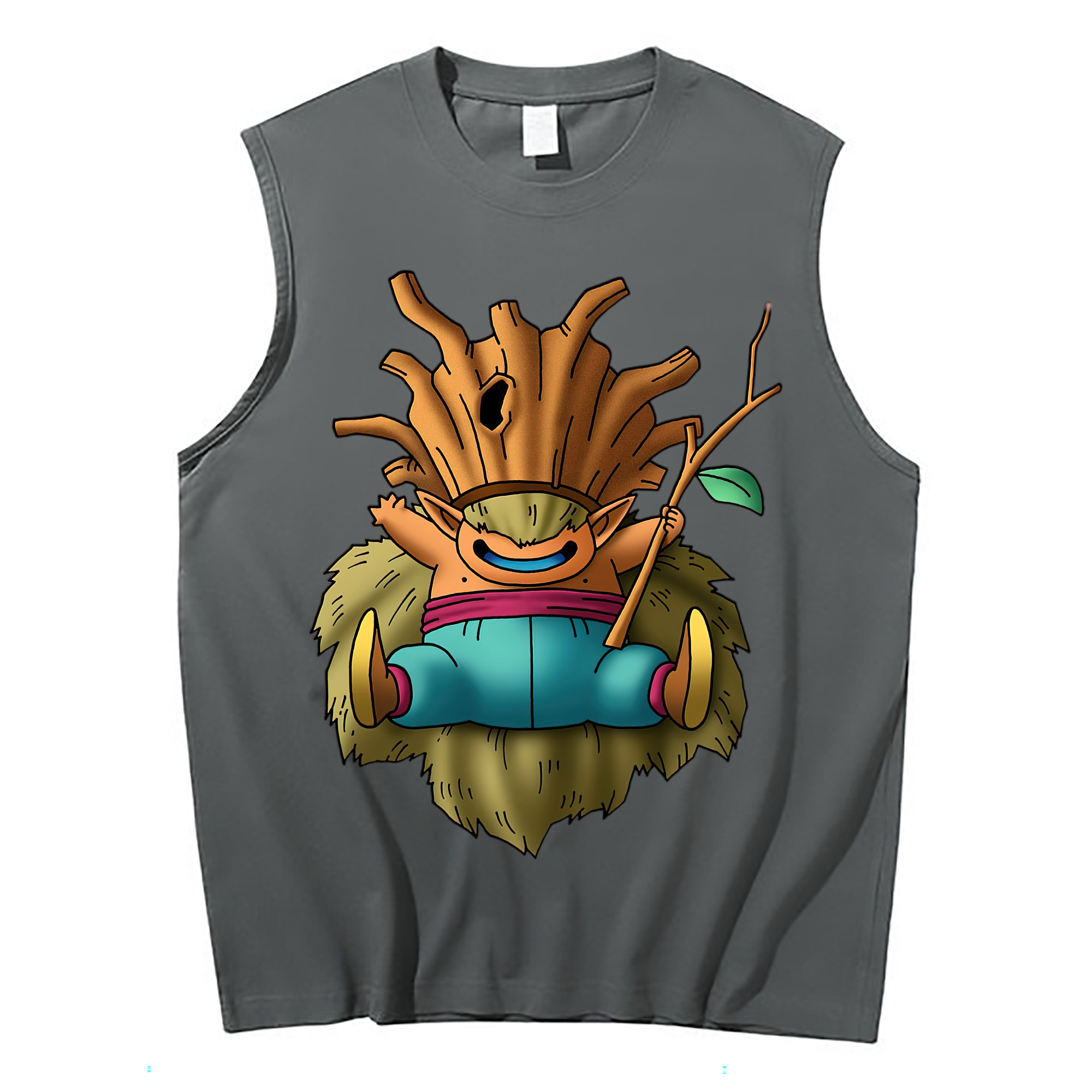 （画像用） ドラゴンクエスト Doragon Kuesuto Dragon Quest コットン100％タンクトップ（フロントプリント）